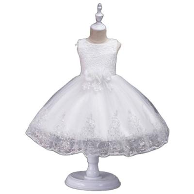 China Anti-wrinkle Children's Gauze Dress Skirt Girl's Dress Flower Girl Dress for sale