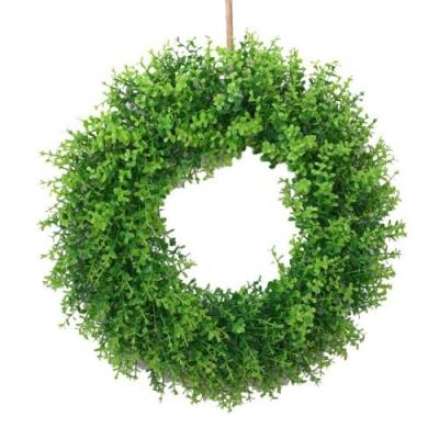 China Wedding Garland Threshold Home Door Party Hanging Decoration Artificial Leaf Wreath Braid Garland Home Wall Decoration for sale