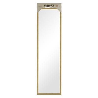 China 30x115cm MDF Full Single Lenghth Mirror Assembling Tool Free Assembling Cheap Easy Wood Wooden View Wholesaler for sale