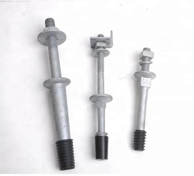 China Metal Steel Pin With Lead Head Nylon Insulator Main Pins for sale