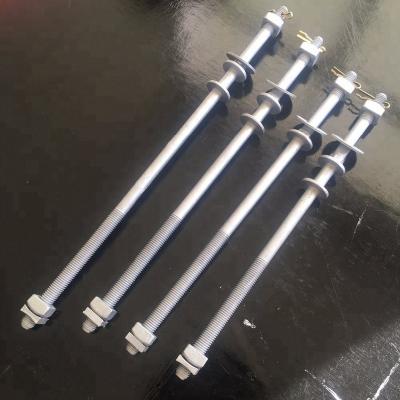 China Used for hardware coil side-of-pole installation pole bolt /Single line disturb staggered coil bolt coil double bolt of transmission line for sale