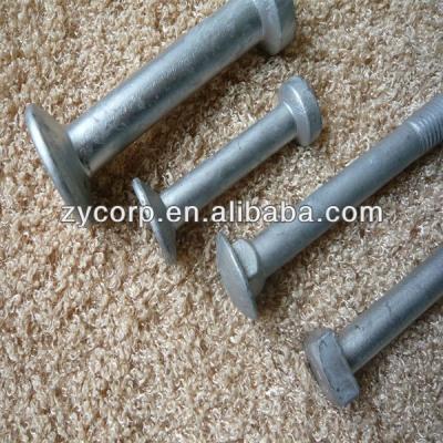 China Steel Hoisting Anchors Anchor Bolt In Price Concrete Stud Pan Head Square Anchor Bolt Neck for sale