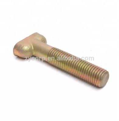 China Stainless steel fasteners: hot forged T shape track bolt with nut and washer for sale