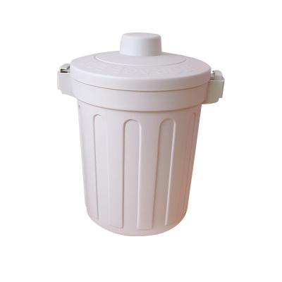 China Wholesale Plastic Desktop Bedroom Mini Storage Box With Lid Amazon Viable Factory Household Trash Can Small for sale