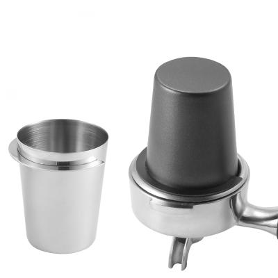 China Traditional Hot Sale Products Coffee Accessories Stainless Steel Coffee Dosing Cup For Coffee Makers for sale