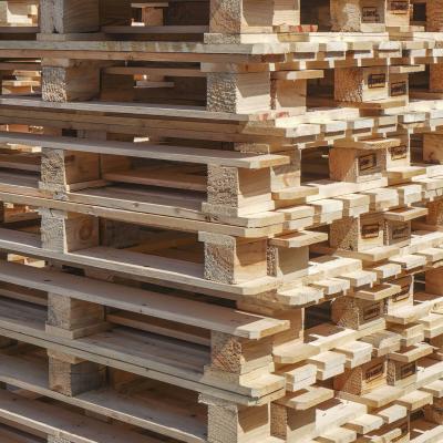 China Gratis ontlasting Ht Houten pallet Zwaar werk 4weg blokpallet Te koop