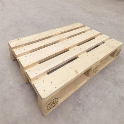 China Euro Wood Pallet Recycling 4 Way Epal Euro Wooden Pallets 2 Way Wooden Pallet for sale