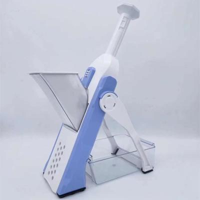 China 2021 Viable New Hot Squeezing Multifunctional Mandoline Cleaver Fruit Slicer Fruit Slicer Handheld Vegetable Food Cutter ONCE AND FOREVER for sale