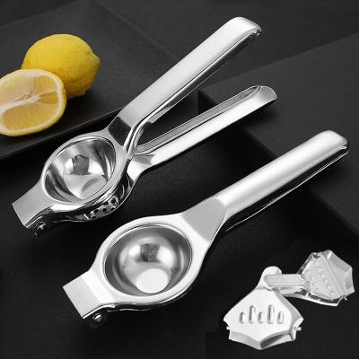 China Viable Cooking Instruments Fruit Tool Manual Lime Juice Maker Lemon Orange Squeezer Citrus Juicer Stainless Steel for sale