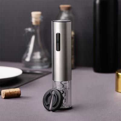 China Fashion Amazon Best Seller Compact USB Rechargeable Electric Wine Bottle Opener In Stock for sale