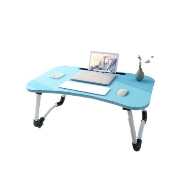 China Foldable Lazy Pink Computer Table Foldable Computer Table Desk For Bed for sale