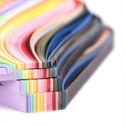 China Europe 180 Pcs 36 Colors DIY To Roll Colorful Paper Strips Home Decor Paper Quilling Japanese Origami Crafts Supplies for sale