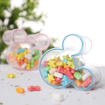 China Baby Shower Candy Box Baby Shower Kids Supplies Mickey Mouse Plastic Candy Boxes Birthday Party Supplies For Wedding Decoration for sale