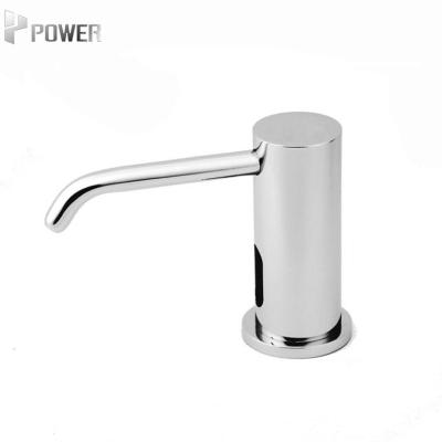 China Touchless Quick Operation Faucet Technology Foam Soap Dispenser Induction Liquid / Large Capacity Bathroom Faucet Foam Discharge for sale