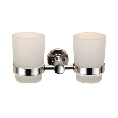 China Wall Mounted Type Bathroom Corner Accessories Wall Mount Doul Chinese Doul Tumbler Holder For Cup for sale