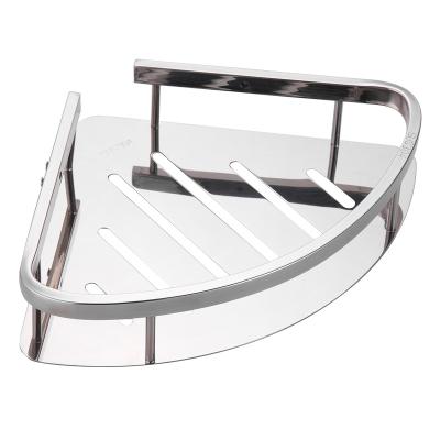 China Wholesale Modern Triangle Bathroom Corner Shelf Shower Shelf Holder For Home Decorate for sale