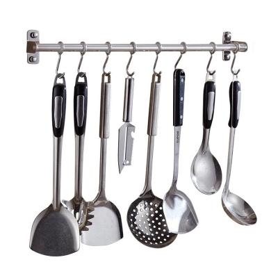 China Factory Supply Modern Kitchen Accessories Stainless Steel Metal Wall Mounted Hook for sale