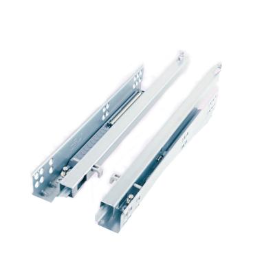 China Simple Installation Drawer System Undermount Soft Closing Drawer Slide One Way Slide Rail for sale