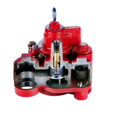 China Gas Station Original Explosion Proof Red Jacket 0.75hp 220 Volt Submersible Fuel And Oil Pump Excluding Telescopic Rod for sale