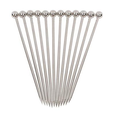 China Sustainable Hot Selling Barware Martini Stainless Steel Decorative Cocktail Picks for sale