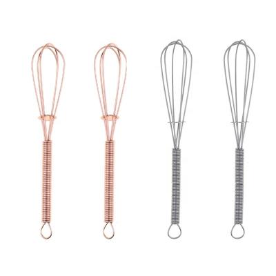 China Amazon's Best-Selling Egg Beater Viable Mini Whisk Wire Stainless Steel Manual Egg for sale