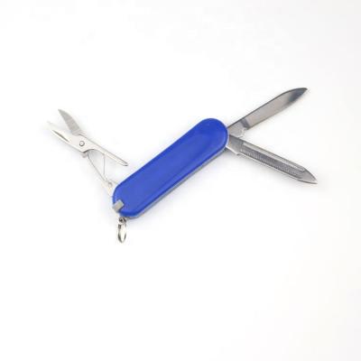 China Multi Functional Open Slide Mini Stainless Steel Pocket Knife Folding China Swiss Knife for sale