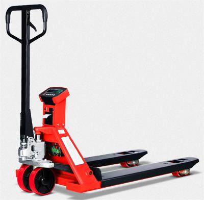 China Hotels 5000kg Handing Equipment Hydraulic Approved Capacity 3 Tons Hydraulic Hand Pallet Truck for sale