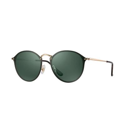 China Classic fashion sunglasses RB3574N green sunglasses RB 3574 N 001/71 59 china sunglasses for sale