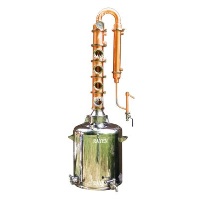 China Double Walled Wine Whiskey Vodca Juniper Tequila Water Bath Tank 30l Illegal Alcohol Still Distilling Alembic Boiler Tank Boiler for sale