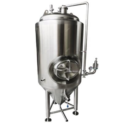 China Bright Beer Fermenter Stainless Steel 200L 500L 1000L 2000L Dimple Jacket Wine Fermenter Tank Brewery Beer Fermentation Tank for sale