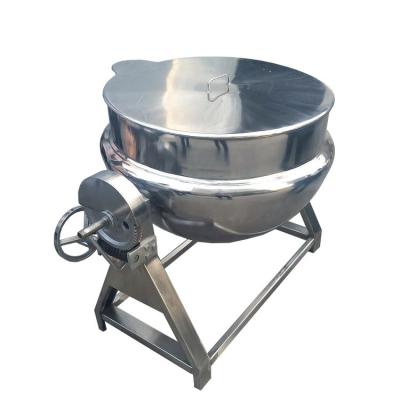 China Vegetable Processing Plant High Performance Cooking Jacketed Boiling Pan for sale