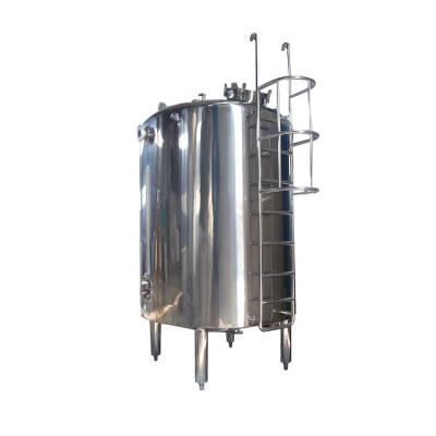 China Food Processing Industries Sanitary Juice Water Tank Stainless Steel Liquid Storage Tank for sale