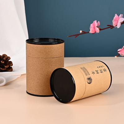 China PAPDEG Fancy Handmade Logo Printed Kraft Paper Tube /Paper Tube Wholesale Custom Packaging for sale