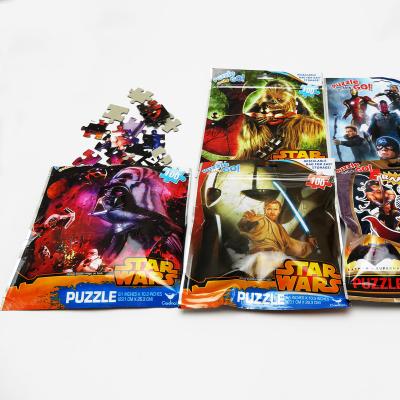 China Lovely Cartoon Toy 100 Pcs Animal Paper Puzzle for sale