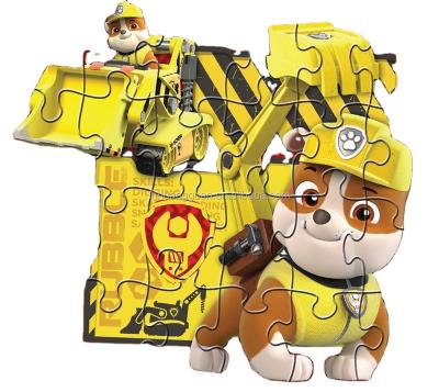 China Cartoon Toy Engineer 24 Paper Puzzle for sale