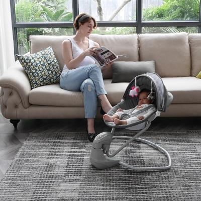 China 2022 eco-friendly materials baby product, electric baby swing, baby swing and electric bouncer baby chairs for sale