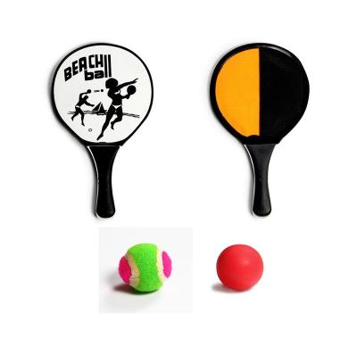 China Universal Throw and Hook Beach DECOQ Paddle Racket Set Throw and Hook Ball Game Beach Tennis Racket for sale