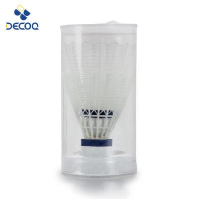 China Cheap Nylon Shuttlecock Trainning Best Badminton 5g Feather Shuttlecock Badminton Weight for sale