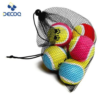 China Sports Game Custom Printed Small Tennis Balls With Professional Tennis Ball Bag Tennis Balls for sale