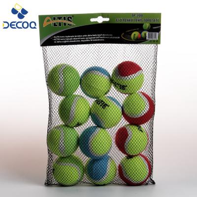 China High Quality Sport Game Tennis Ball Manufacturer Custom Brand Tennis Ball With Mesh for sale