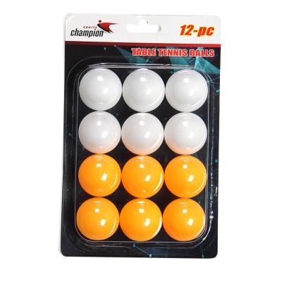 China Best Selling Eco-Friendly Colors Ping Pong Balls China Manufacture Table Tennis Balls Blister Package Set for sale