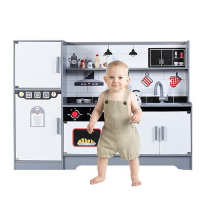 China Cooking Play Toys Montessori Materials Pretend Play Kitchen Wooden Toys Baby Wooden Toys Kitchen Toys for sale