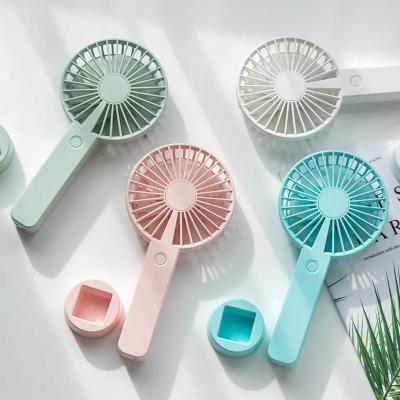 China Portable Handheld Student Mini Usb Fan With Light For Usb Fan Summer Foldable Portable Rechargeable Handheld Stand Fans for sale