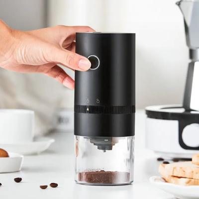 China Rechargeable Portable Automatic Grinder Gift Manual Coffee Bean Grinder Hotel Household Small Electric Coffee Machine Hand Set for sale