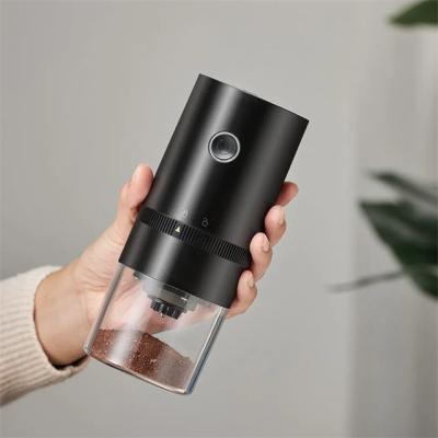 China Portable Outdoor Manual Car Coffee Maker Multifunctional Automatic Coffee Grinder Mini Travel Electric Coffee Grinder for sale