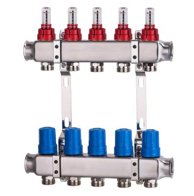 China 304 Stainless Steel Floor Heating Manifolds for floor heating system for sale