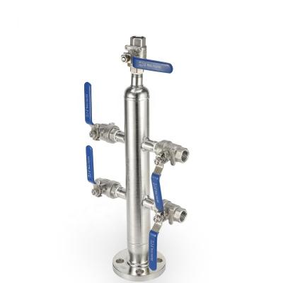 China Air manifold distributor 4-way, 8-way, 12-way, customized 304 stainless steel for sale