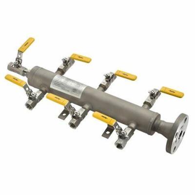 China Air source distributor, stainless steel air manifold for sale