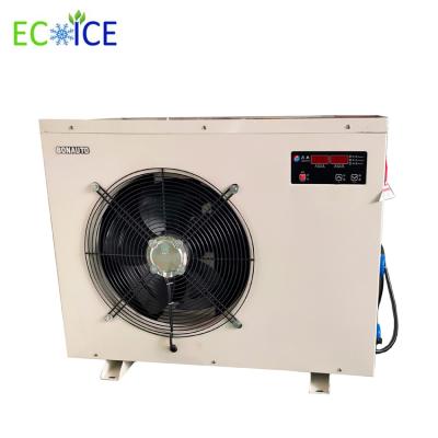 China 1 HP Aquarium Fish Water Chiller for Mariculture Temperature Control for sale