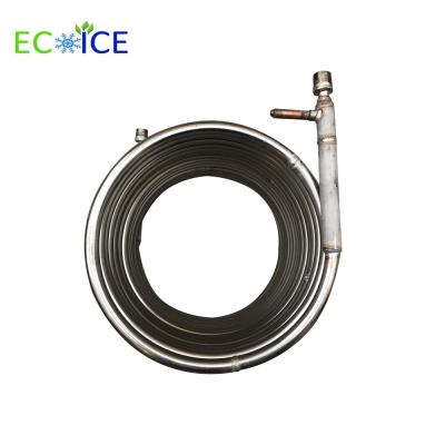 China Spiral Double Copper Pipe Heat Exchanger Manufacturer for Pool Heater Air Conditioner Air to Water Heating and Water Coo for sale